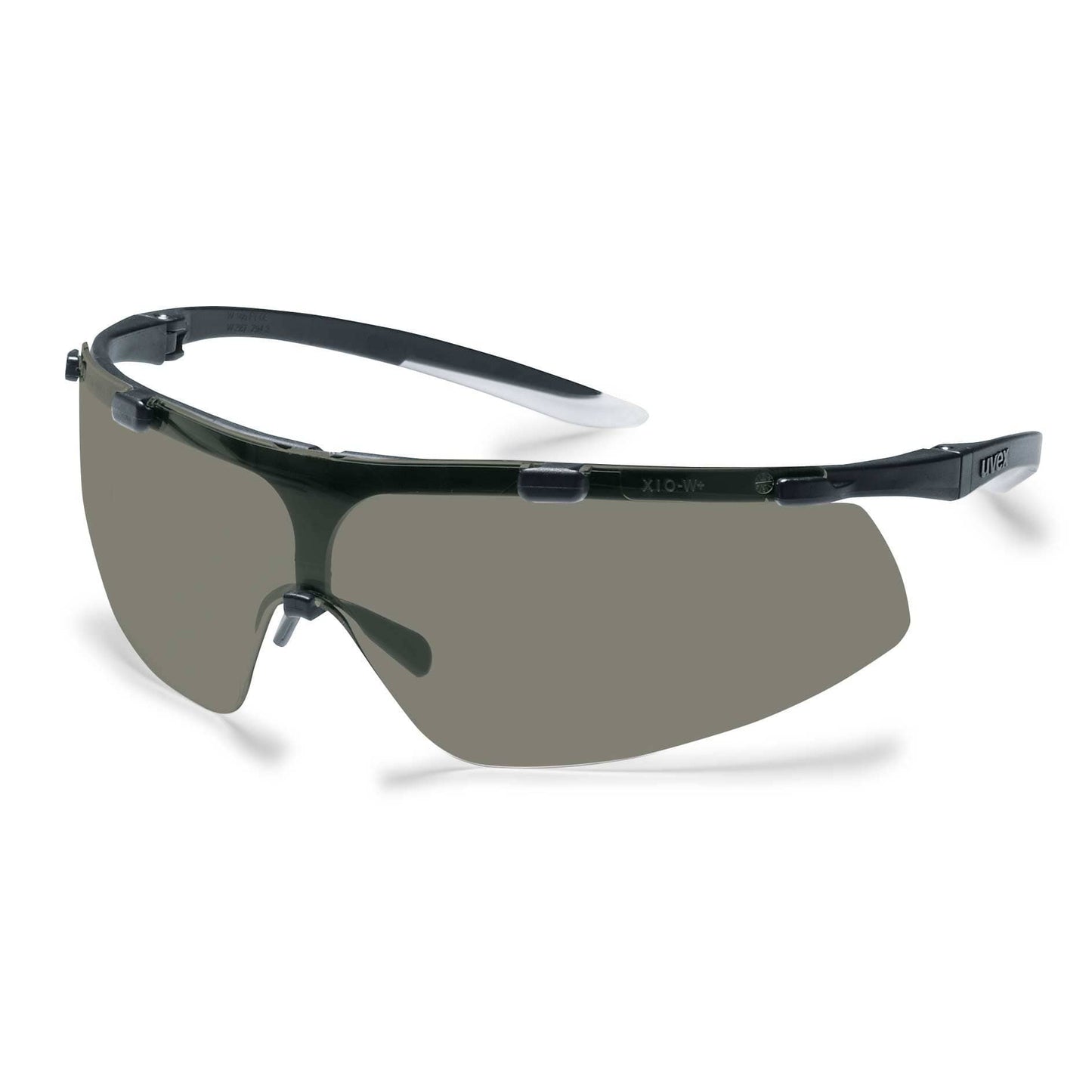 UVEX Safety Glasses Clear / 12% / Black Frame / SV THS UVEX Super Fit Eye Protection Spectacles