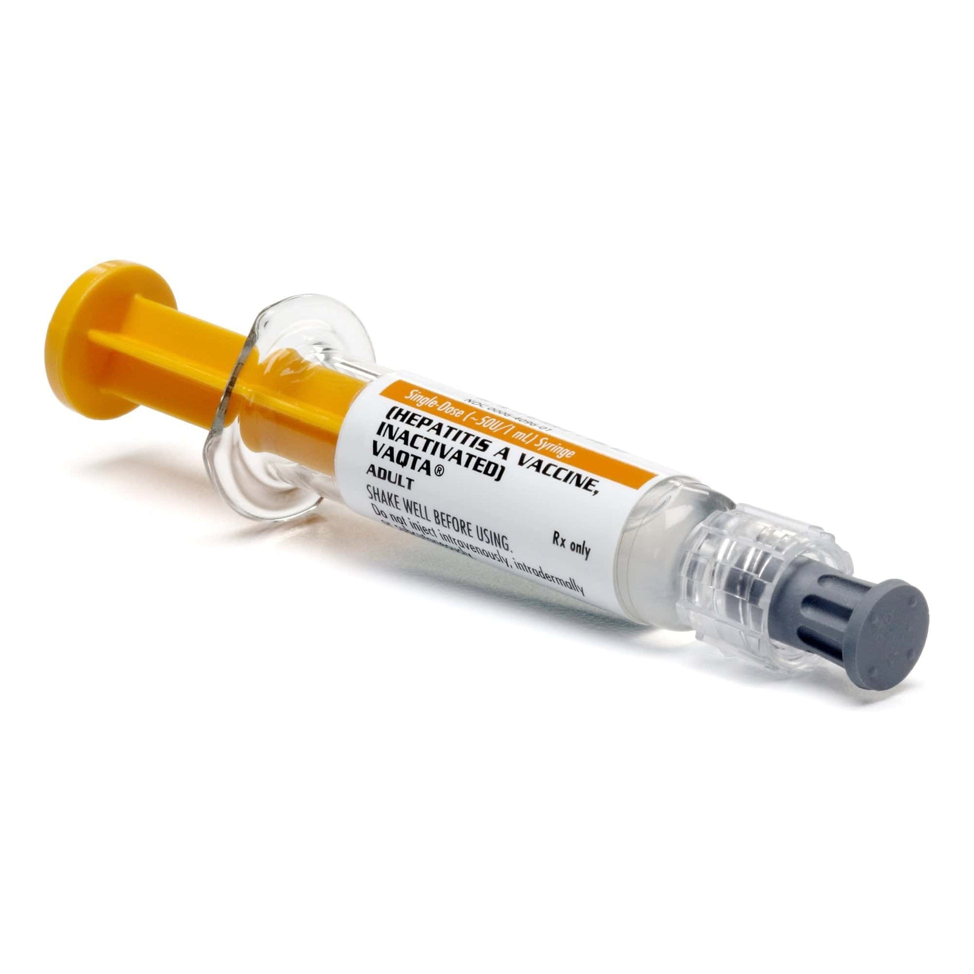 Merck Vaccines Vaqta Hepatitis A Vaccine, Inactivated, 50 U/mL, Prefilled Syringe