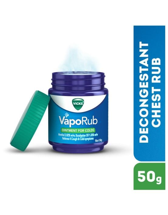 Vicks Cold Treatments Vicks Vaporub 50g - Cough Suppressant