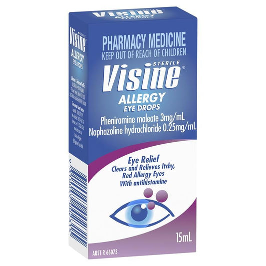 Visine Allergy Relief Visine Allergy Eye Drops - 15ml, Antihistamine