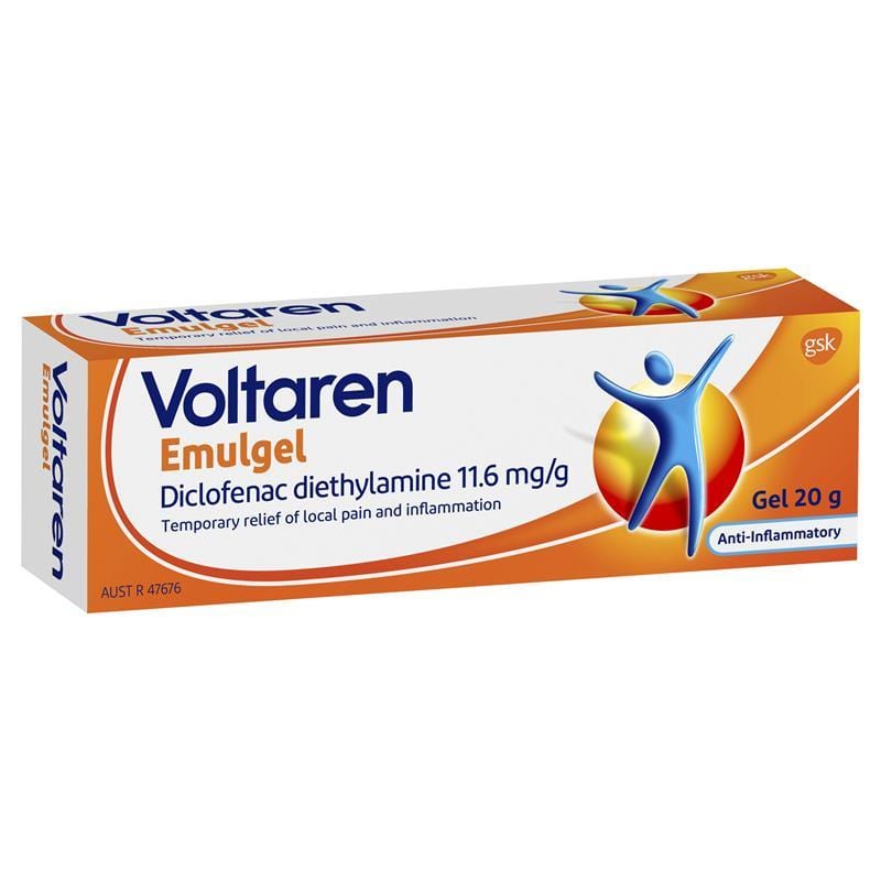 GSK Pain Relief Voltaren Emulgel Pain Relief Gel 20g
