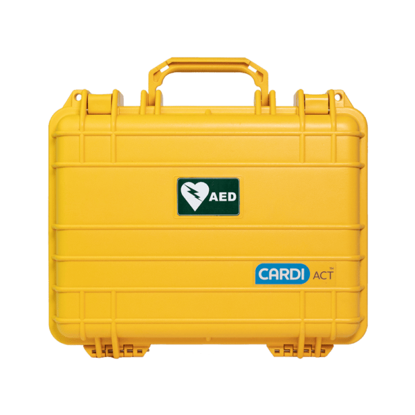 Waterproof AED Case – IP67 Defibrillator Storage Case (33×28×12cm) | CardiAct