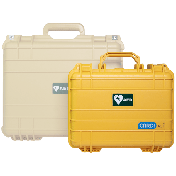 Waterproof AED Case – IP67 Defibrillator Storage Case (33×28×12cm) | CardiAct