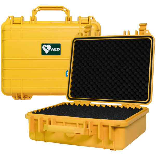Waterproof AED Case – IP67 Defibrillator Storage Case (33×28×12cm) | CardiAct