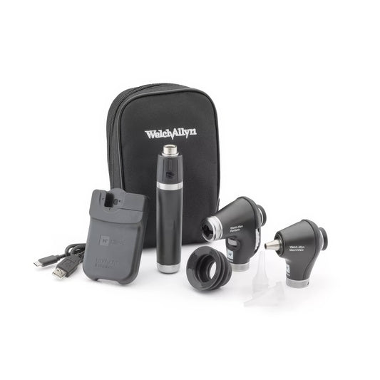 Welch Allyn 3.5V Macroview+ Otoscope and PanOptic+ Ophthalmoscope with iExaminer Diagnostic Sets 71-PM3LXES