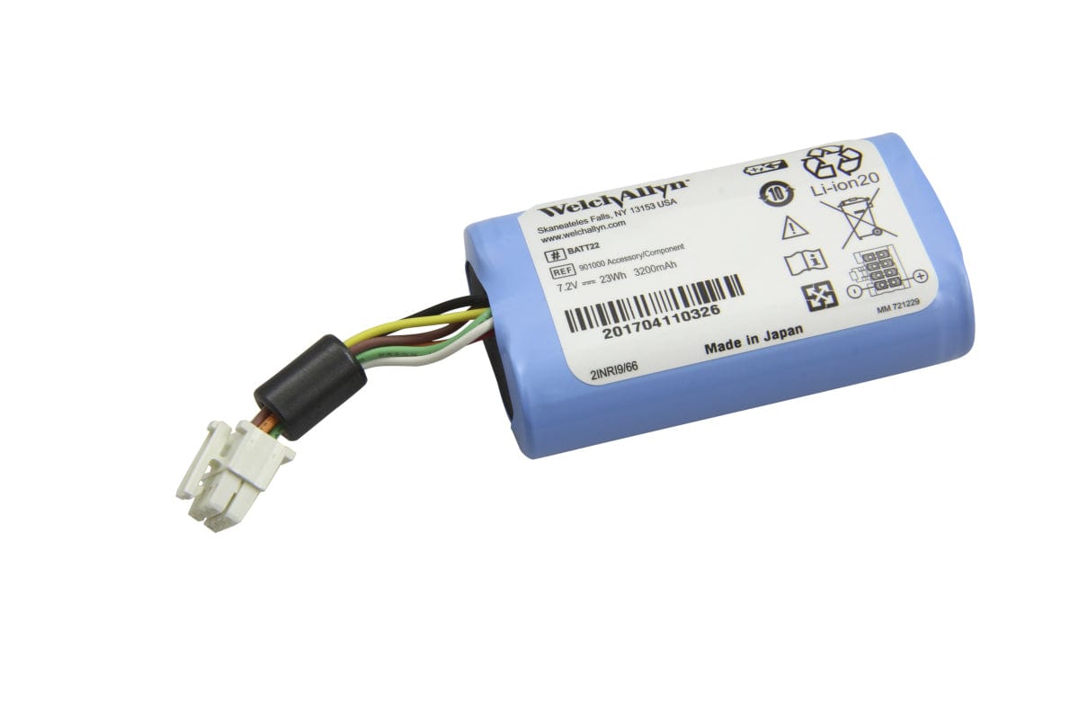 PIM-BUN Batteries Welch Allyn Connex Spot 2 Cell Li-ion Battery