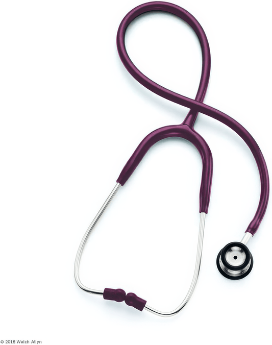 Welch Allyn Stethoscopes Welch Allyn Pediatric Stethoscope, Burgundy