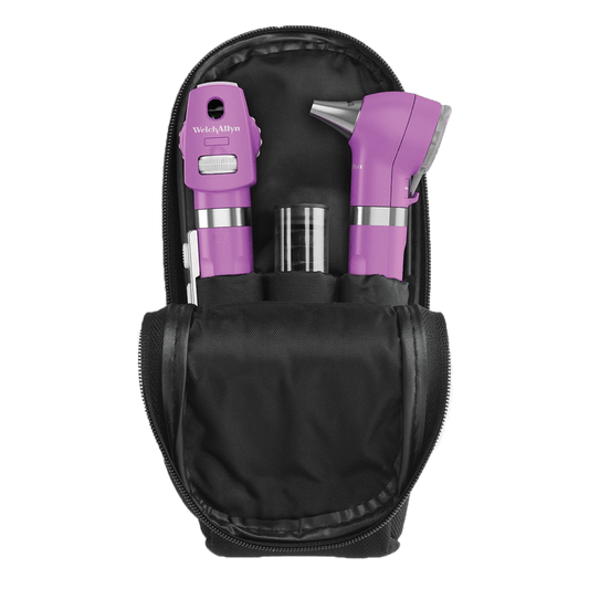 Welch Allyn Diagnostic Sets Welch Allyn Pocket Plus LED Diagnostic Set - Purple, LED Lighting, 3.5V