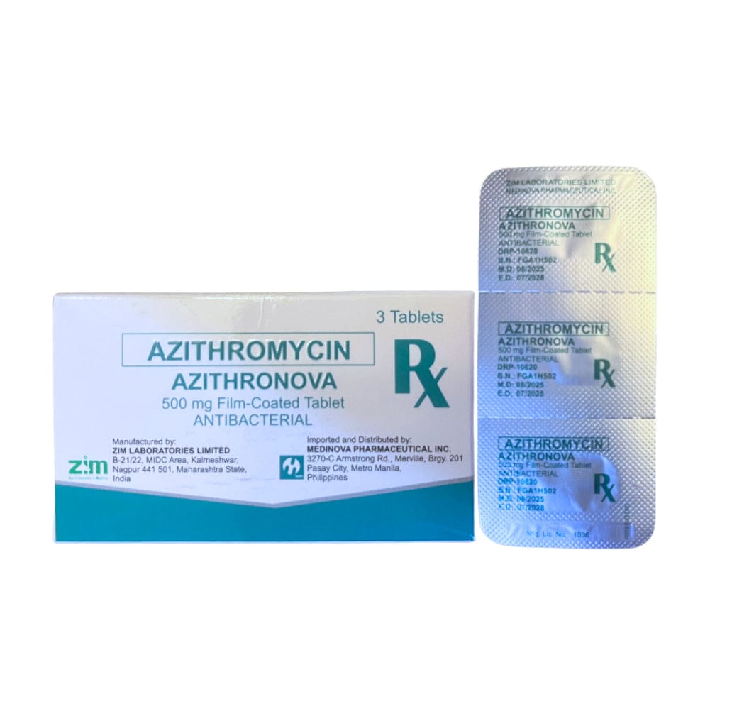 Zithromax Tab 500mg 2 (Azithromycin 500mg Tab)