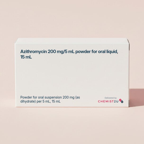 Zithromax Azithromycin Oral Suspension 200mg/5mL 15mL 1