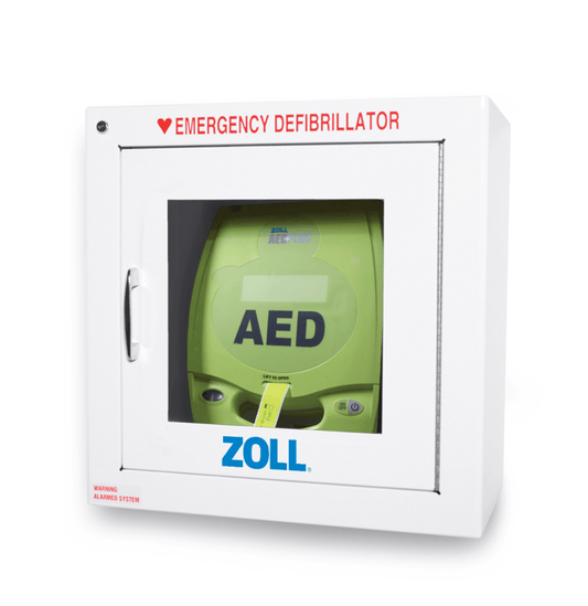 Zoll AED Defibrillators Zoll AED Plus Standard Metal Wall Cabinet with Alarm