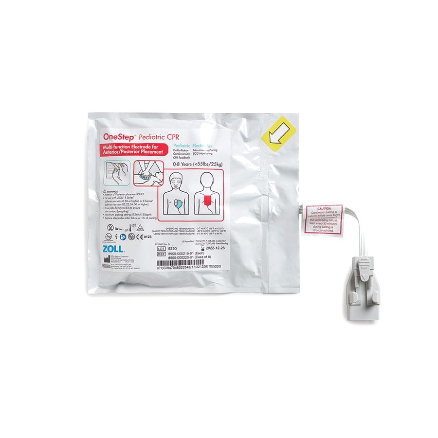 Zoll One Step Paediatric CPR electrode 8900-000219-01