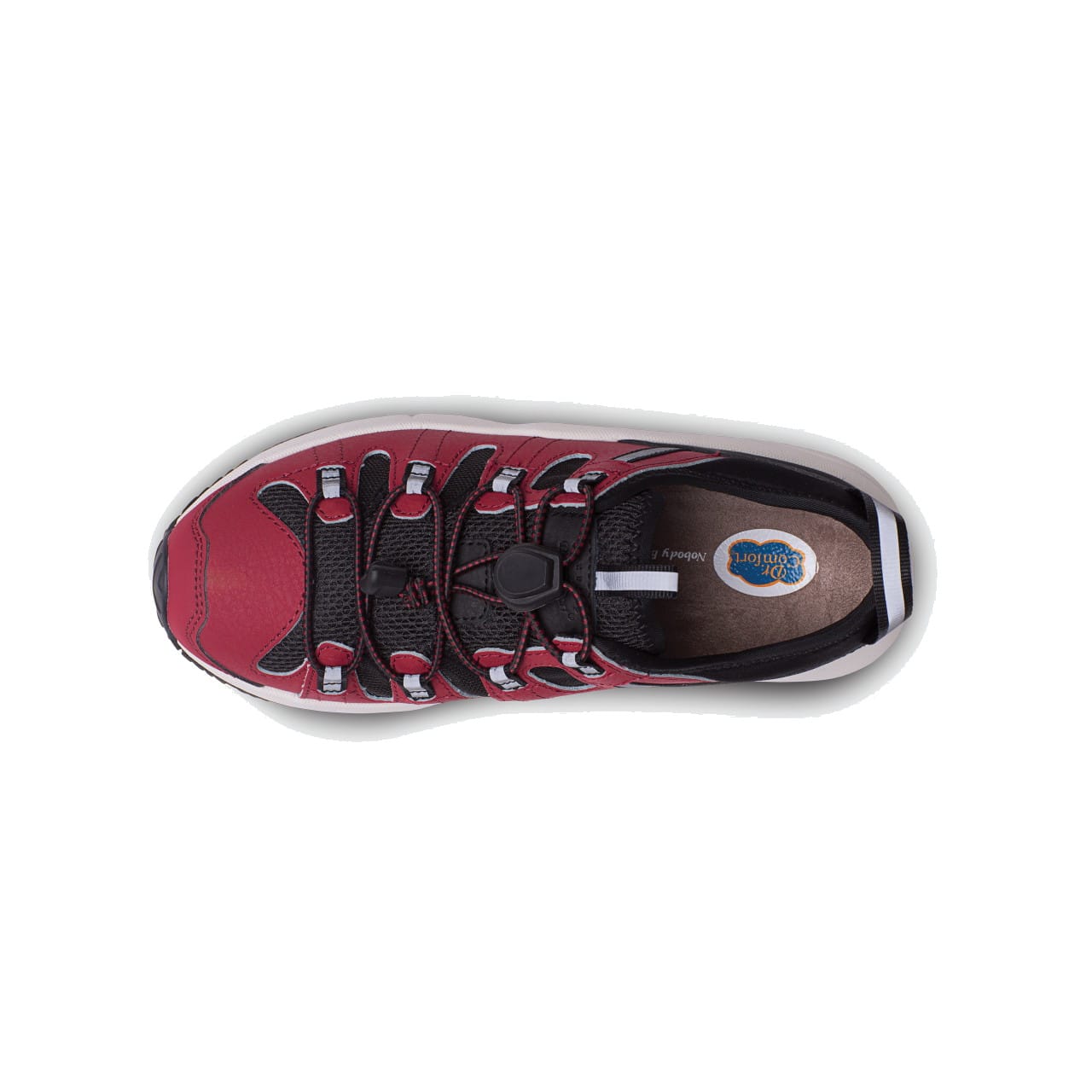 Dr Comfort Earhart Burgundy US 10 Extra Wide