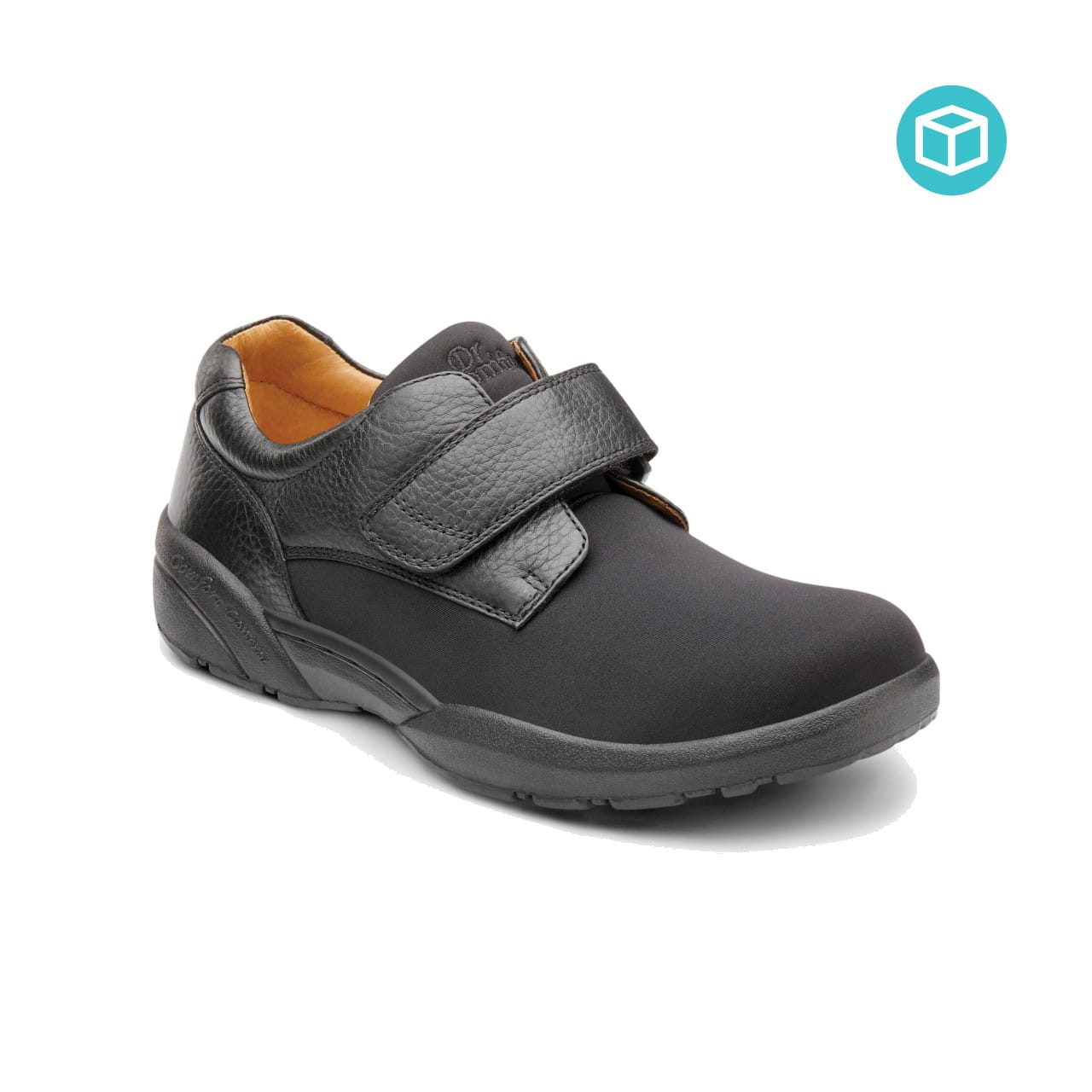 Dr Comfort Brian Black US 12 Wide Width