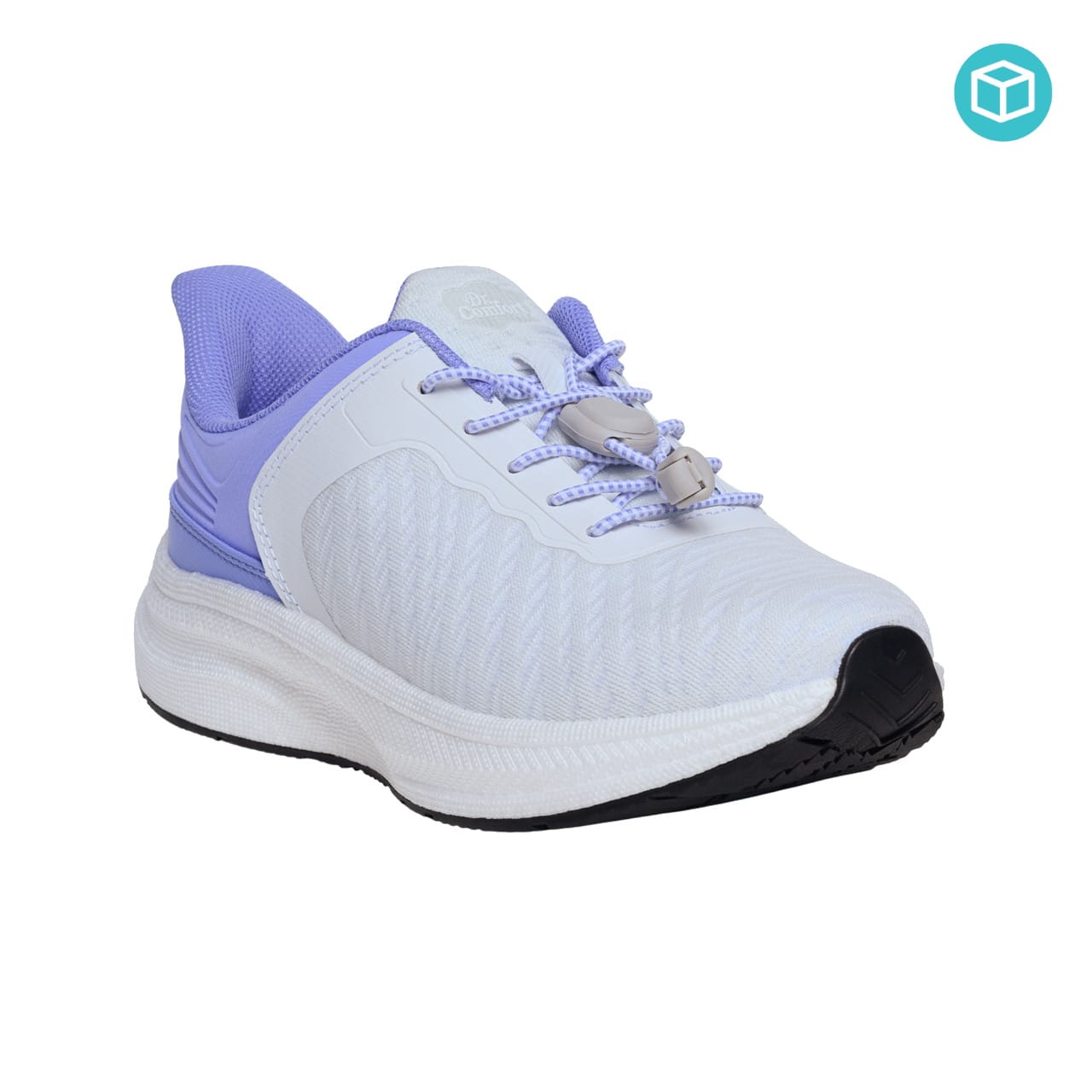 Dr Comfort Joy White 5 Wide Width