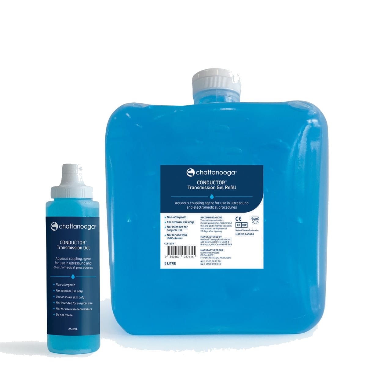 Chattanooga Conductor Transmission Gel 250ml bottle (single)
