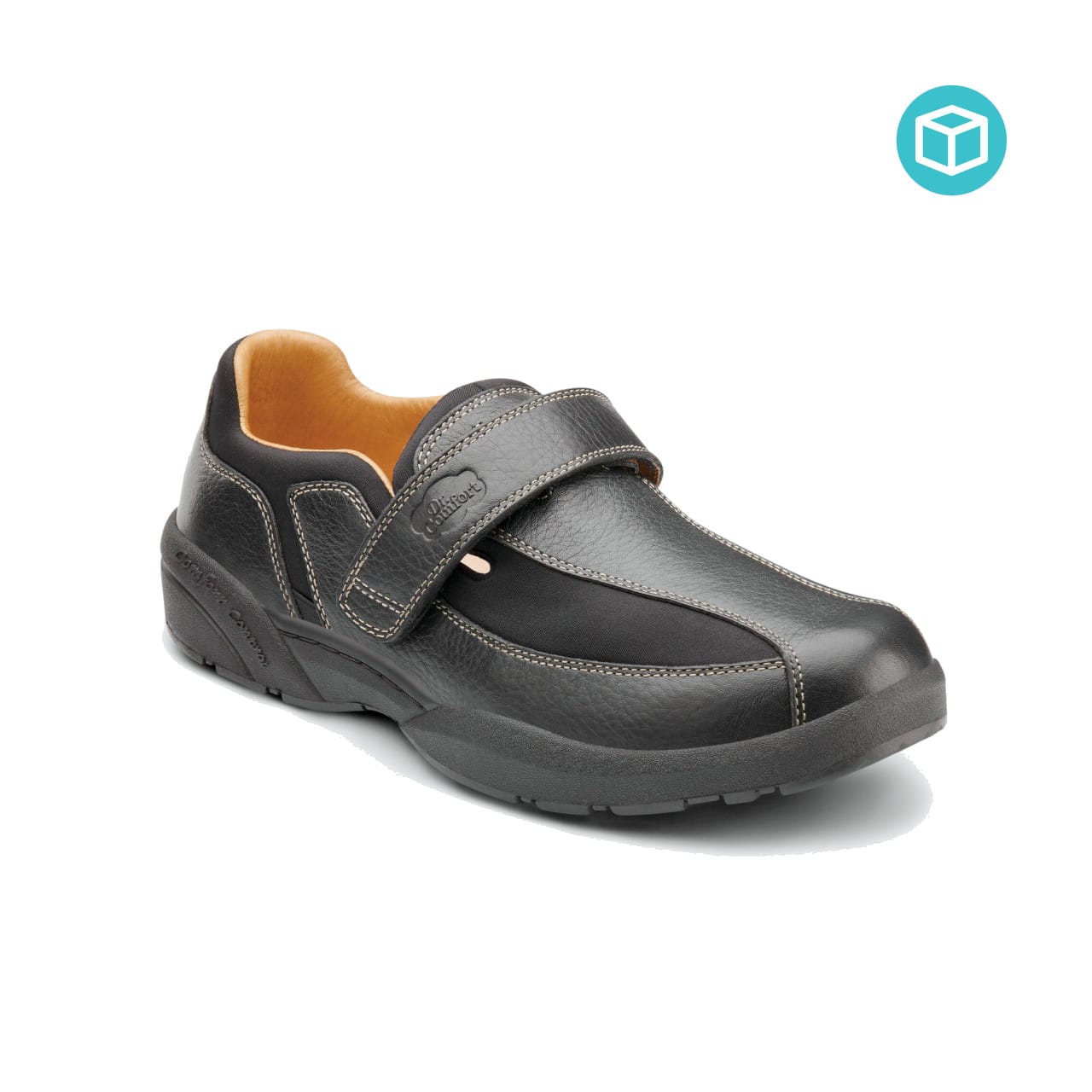 Dr Comfort Douglas Black US 6 Wide Width