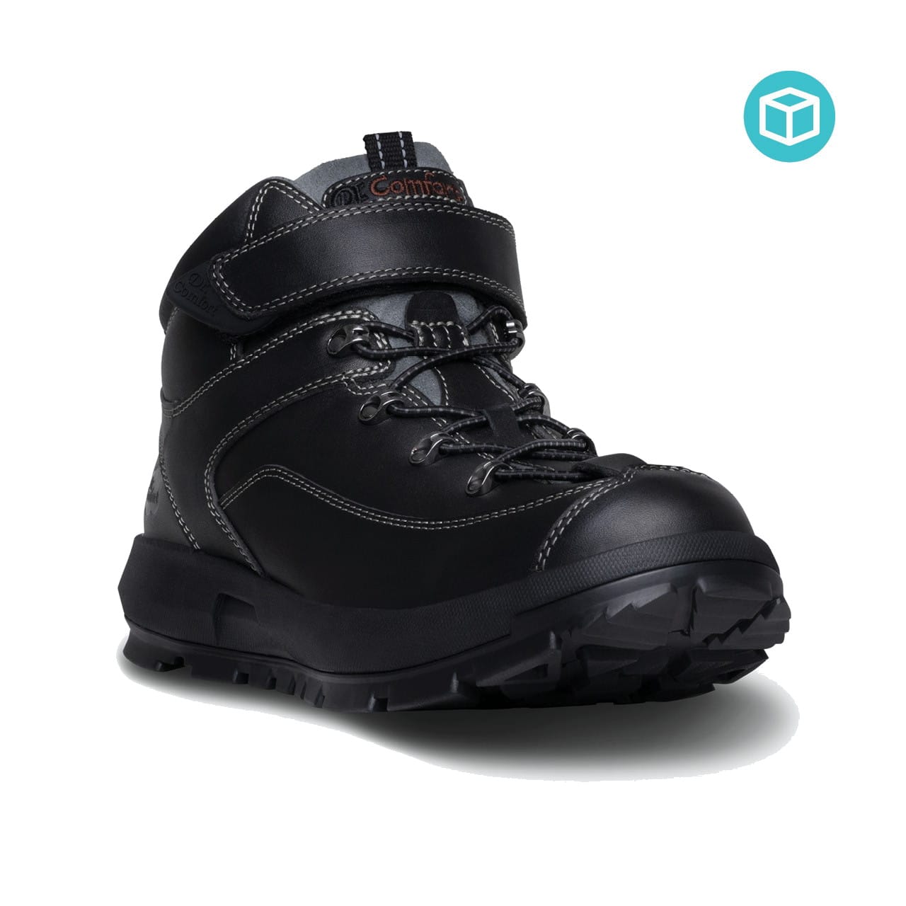 Dr Comfort Yukon Black US 7 Wide Width