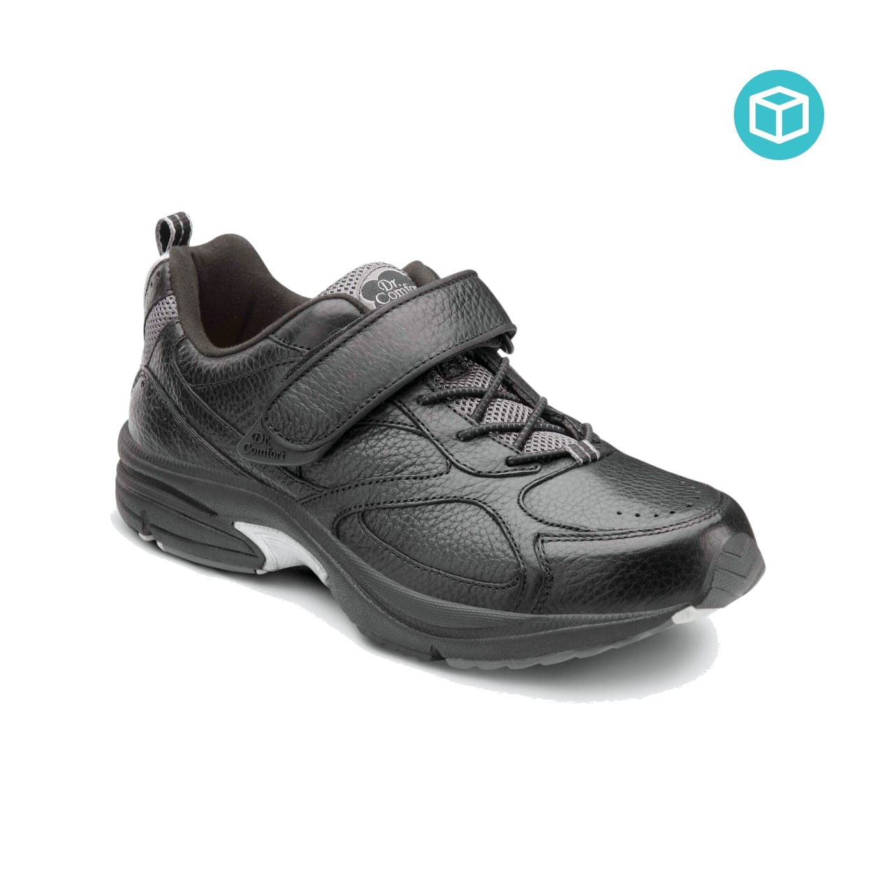 Dr Comfort Winner Black US 6 Medium Width