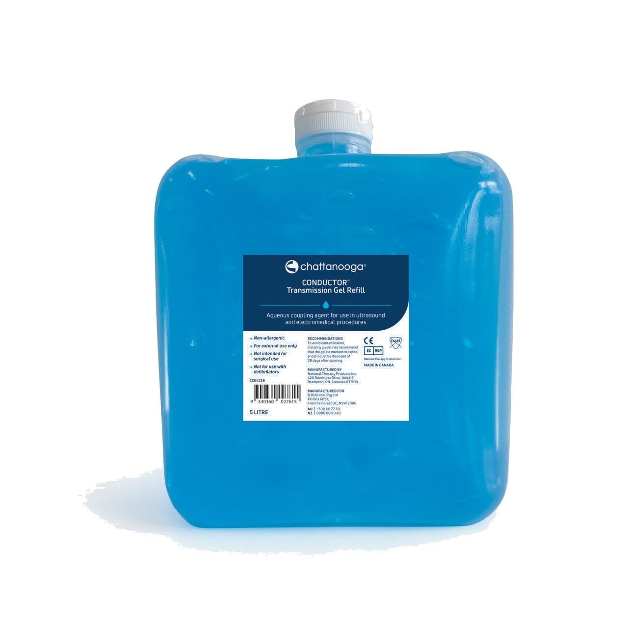 Chattanooga Conductor Transmission Gel 5 litre container (1.3 gallon)
