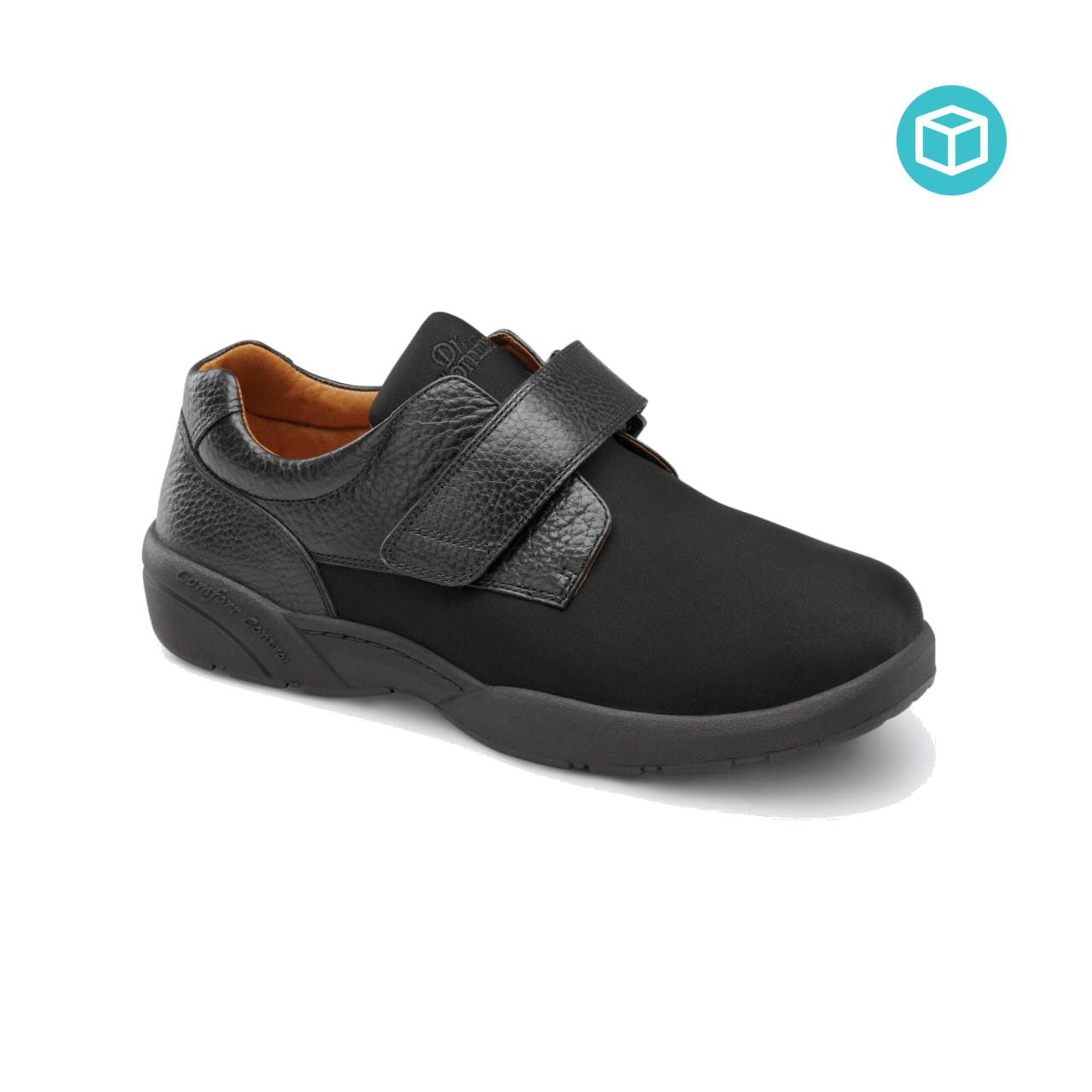 Dr Comfort Brian X Black US 9.5 Wide Width