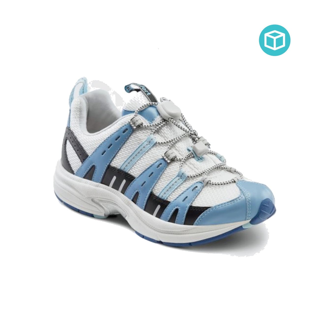 Dr Comfort Refresh Blue US 8 Extra Wide