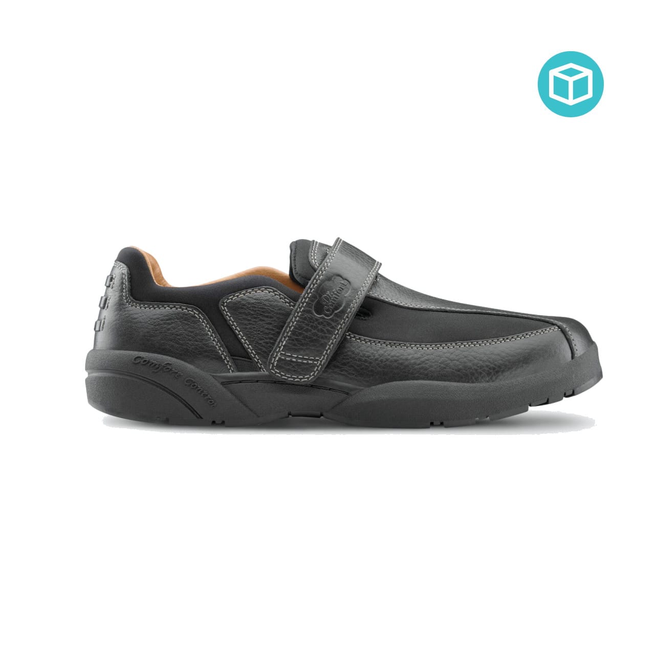 Dr Comfort Douglas Black US 9.5 Medium Width