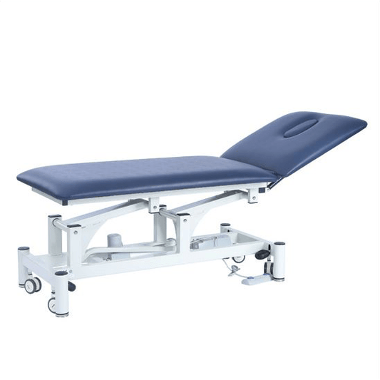 Pacific Medical Australia Examination Couches Navy 2 Section HiLo Examination Couch 250kg
