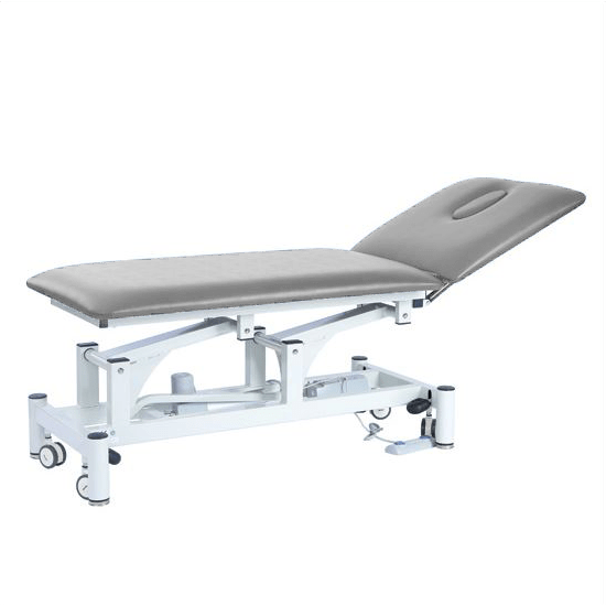Pacific Medical Australia Examination Couches Grey 2 Section HiLo Examination Couch 250kg