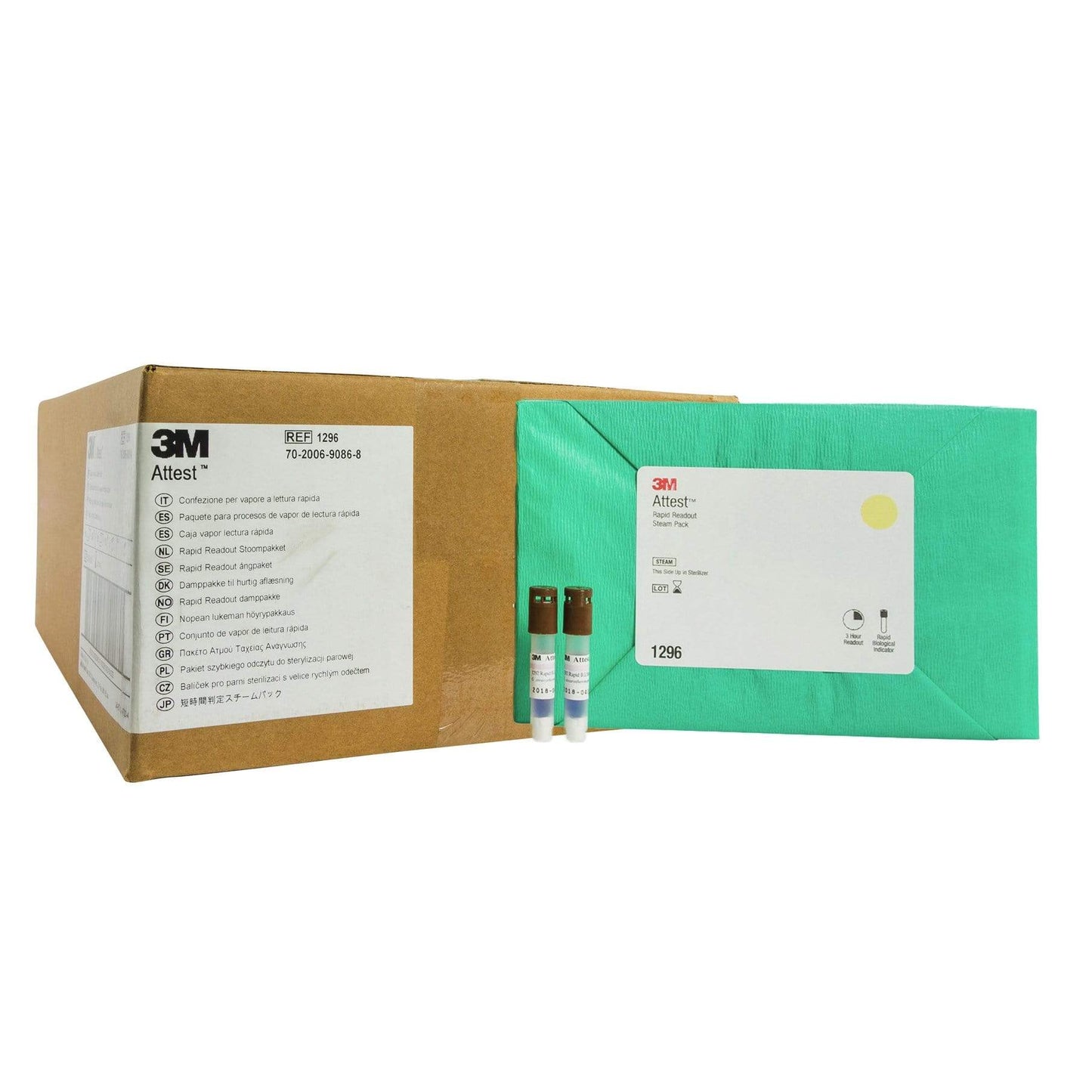 3M Attest Biological Indicator Test Packs