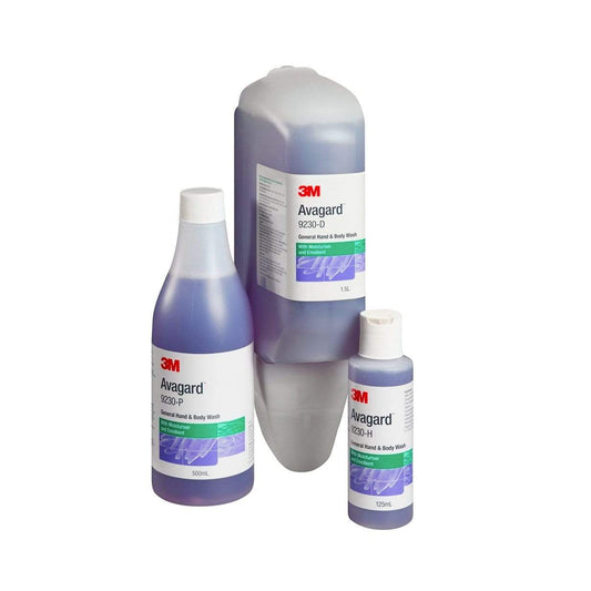 3M Healthcare Hand & Body Wash 125ml 3M Avagard General Hand & Body Wash