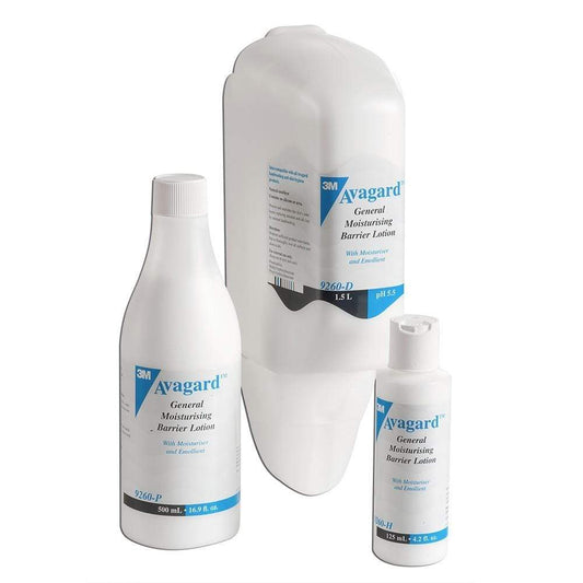 3M Healthcare Moisturiser & Barrier Cream 125ml 3M Avagard General Moisturising Barrier Lotion