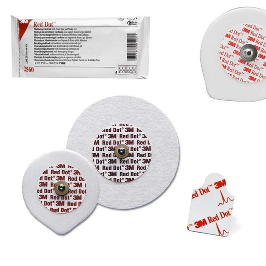 3M Healthcare ECG Electrodes 3M Red Dot Monitoring Electrode