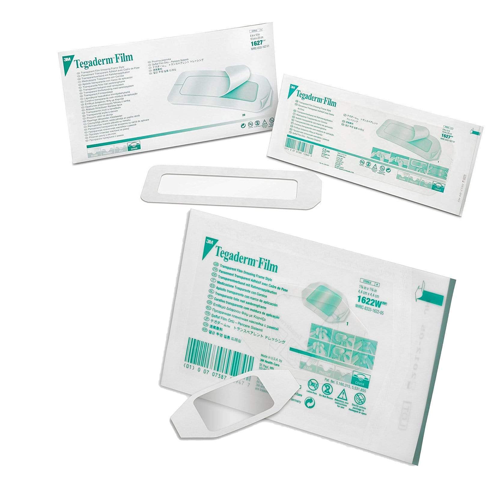 3M Healthcare Sterile Film Dressings 3M Tegaderm Transparent Dressings