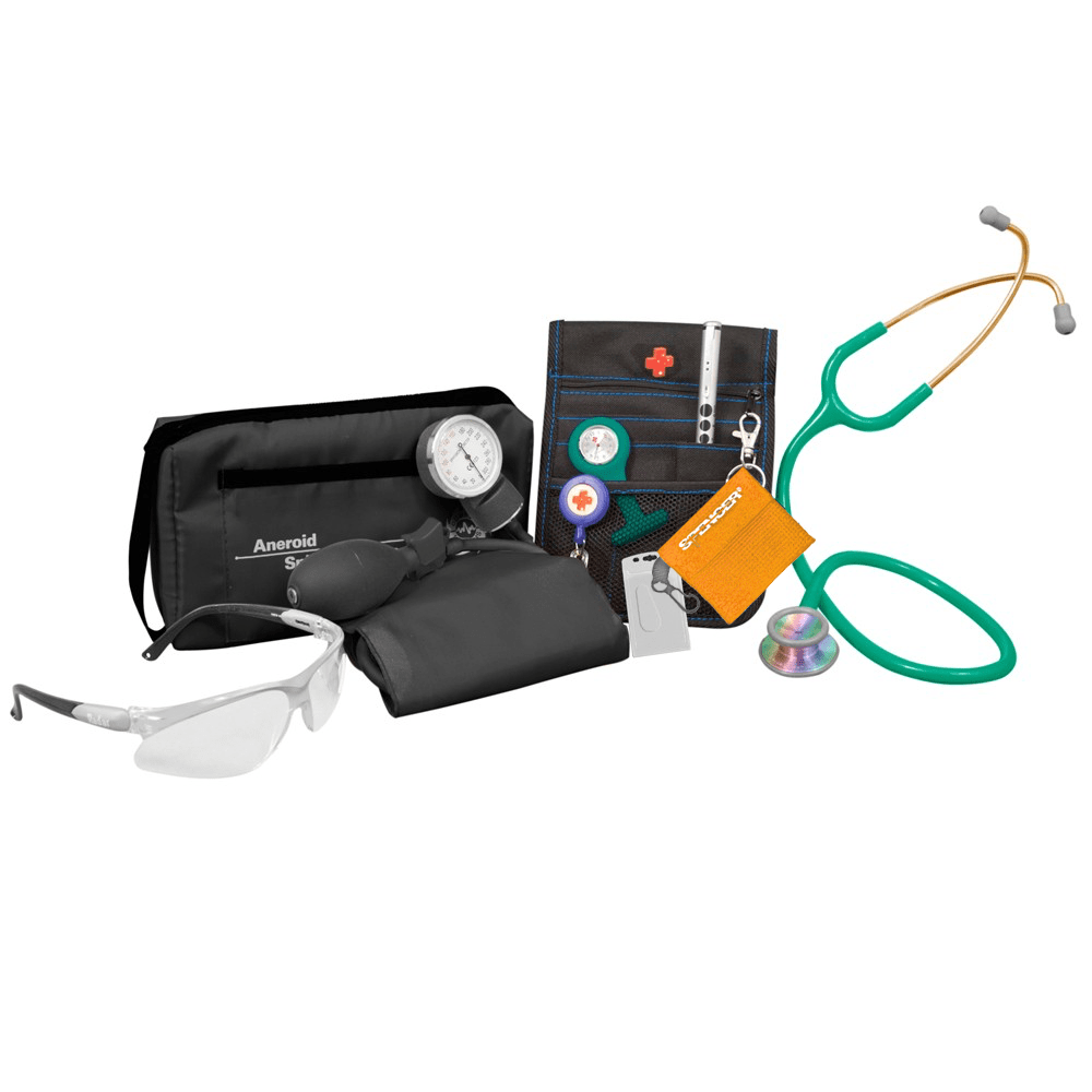 Medshop Spirit Nursing Kits ACU Student Pack Pearl Teal Rainbow Spirit