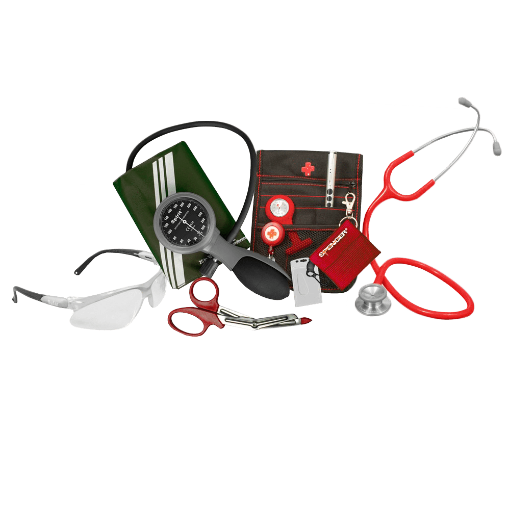 Medshop Paramedic Kits ACU Student Paramedic Kit 3  Red Spirit/Palm