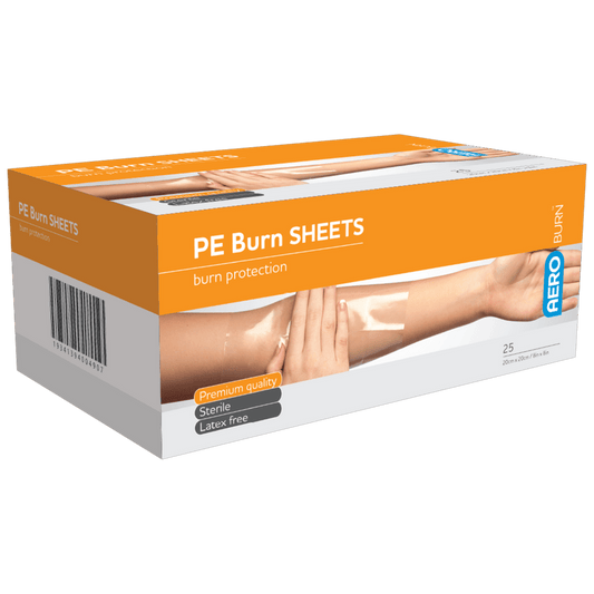 Aero Healthcare Burn Treatments AEROBURN Polyethylene Burn Sheet 20 x 20cm