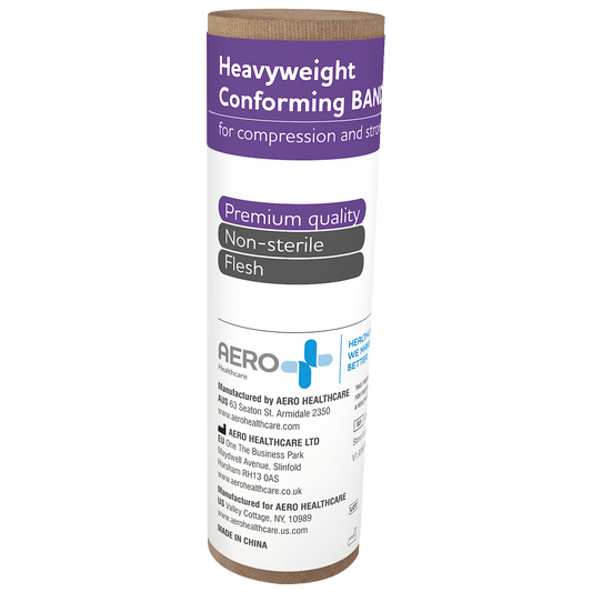 Aero Healthcare Medical Consumables AEROFORM Heavyweight Conforming Bandage 15cm x 4M Wrap
