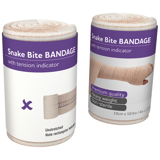 Aero Healthcare Snake Bite AEROFORM Snake Bite Bandage with Indicator 10cm x 10.5M Wrap