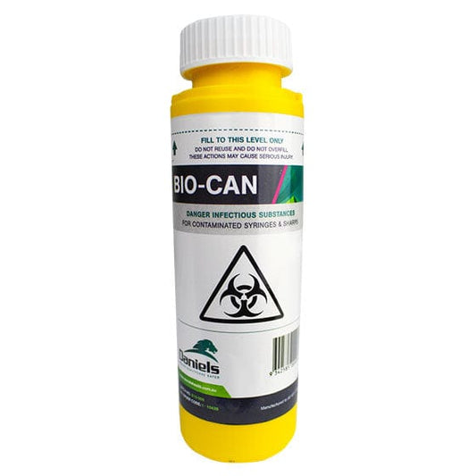 Aero Healthcare Medical Consumables AEROHAZARD Sharps Disposal Container 125mL