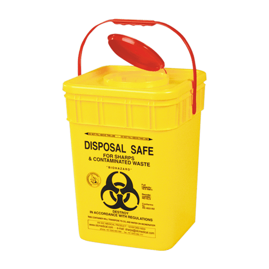 Aero Healthcare Needle Sharps Disposal AEROHAZARD Sharps Disposal Container 17.5L