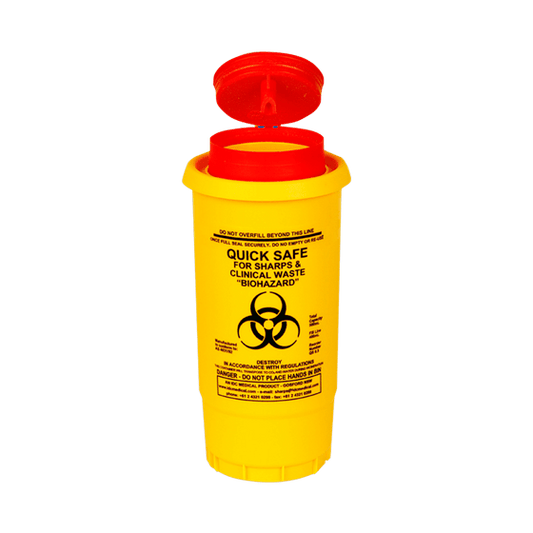 Aero Healthcare Needle Sharps Disposal AEROHAZARD Sharps Disposal Container 500mL