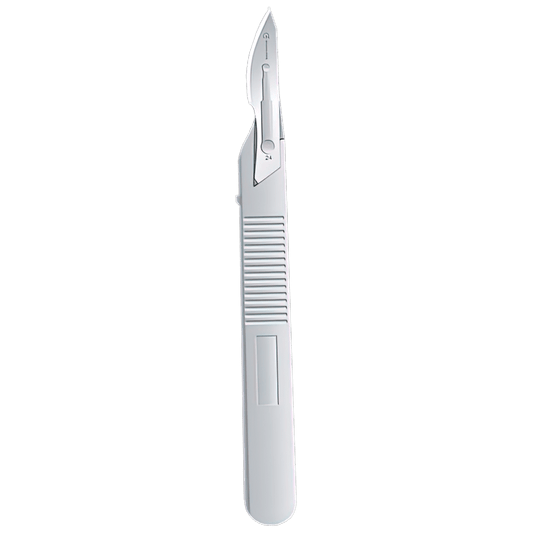 Aero Healthcare Sundry Items AEROINSTRUMENTS Disposable No 24 Scalpel Blade Handle Sterile