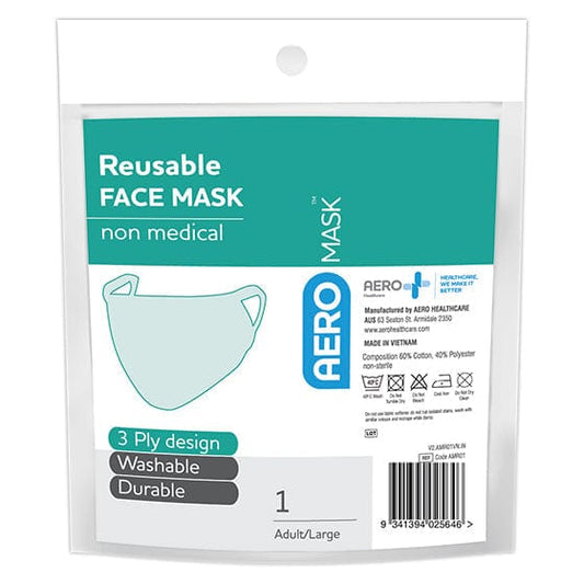 Aero Healthcare Personal Protection AEROMASK Reusable Face Mask