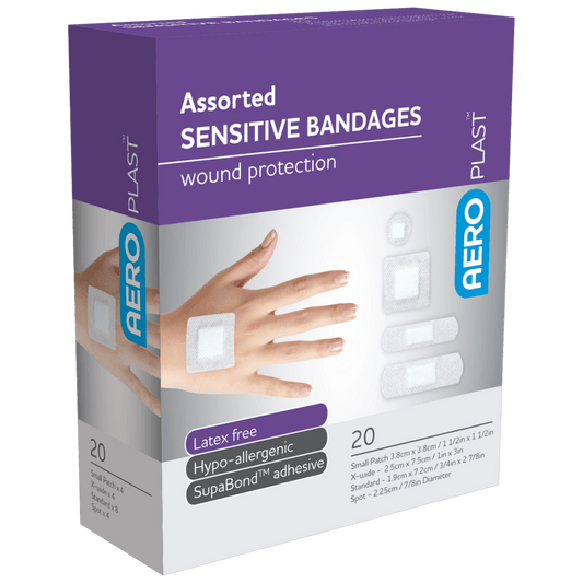 Aero Healthcare Sensitive Plasters AEROPLAST Sensitive Assorted Dressings