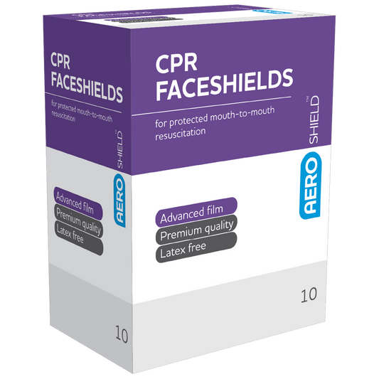 Aero Healthcare Personal Protection AEROSHIELD Disposable Face Shield in Sachet