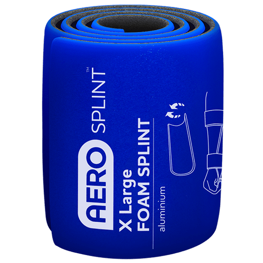 Aero Healthcare Patient Immobilization AEROSPLINT Folded Extra Large Aluminium Foam Splint 91 x 14cm
