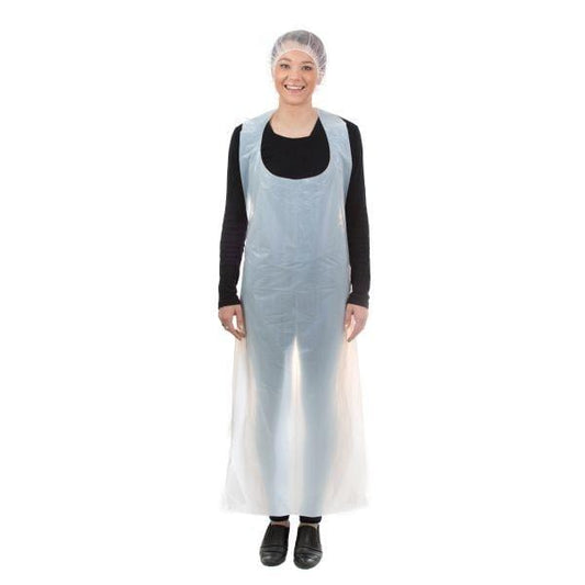 Allcare White Medium 1350mm Allcare Apron Disposable