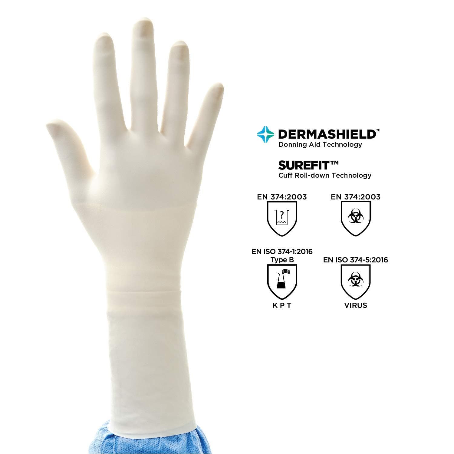 Ansell Sterile Gloves Ansell GAMMEX Latex Gloves