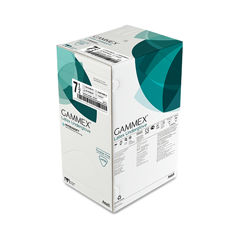 Ansell glove 5.5 Ansell GAMMEX Latex Underglove